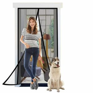 magic mesh magnetic hands free screen door