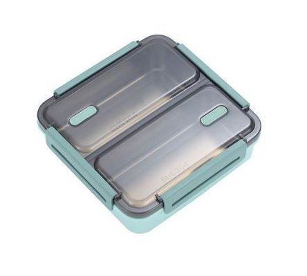 Plastic Insulated Lunch Box (Green) Plastic Insulated Lunch Box (Green)