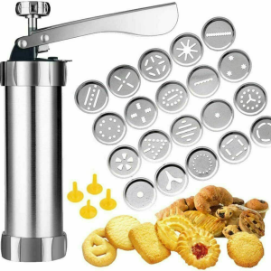 cookie press and icing set