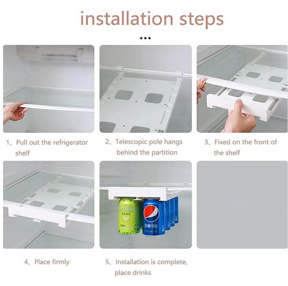 hanging soda can fridge organiser (1 pcs)