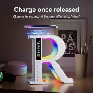 led wireless charging r speaker
