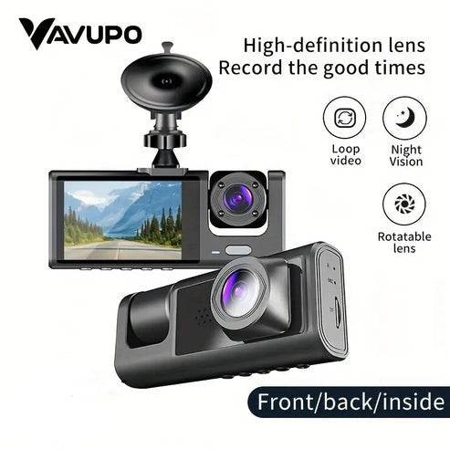 3 channel 1080p mini vehicle dash cam 3 channel 1080p mini vehicle dash cam