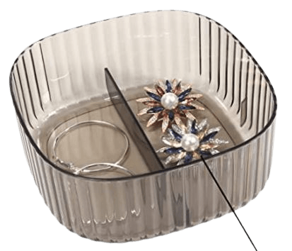 multi sectioned jewellery box