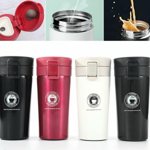 double wall vacuum insulated travel coffee cup (380ml)