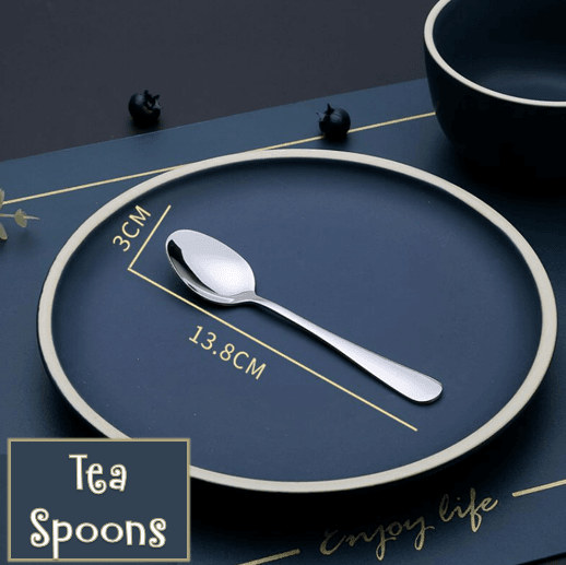 Stainless Steel Tea Spoon Set (6 pcs) Stainless Steel Tea Spoon Set (6 pcs) - Image 3