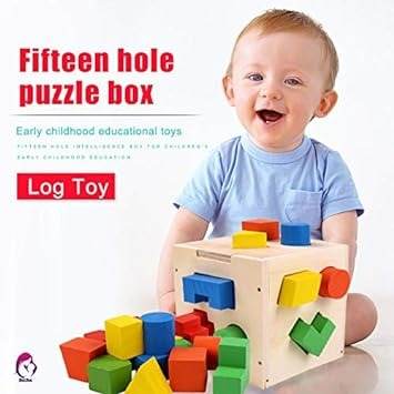 wooden shape box (15 hole) wooden shape box (15 hole)