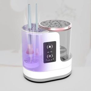 3in1 electric makeup brush cleaner