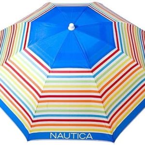 beach umbrella (rainbow)