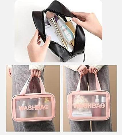 cosmetic bag set (3 pcs)
