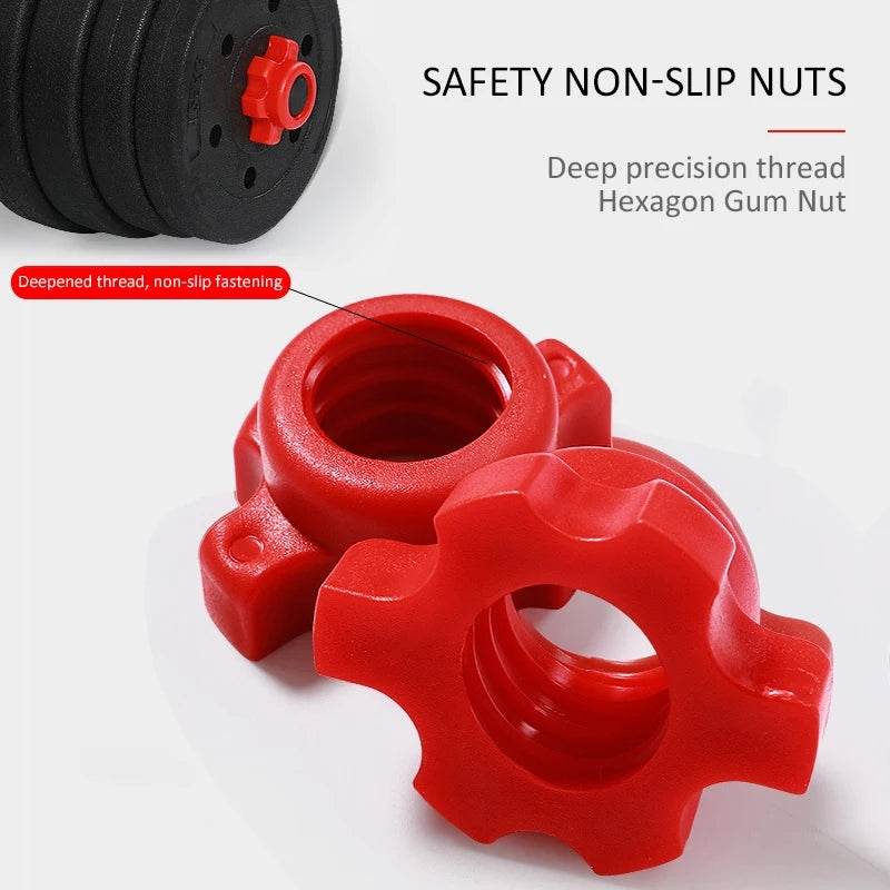 home gym adjustable dumbbell/barbell set (20kg)