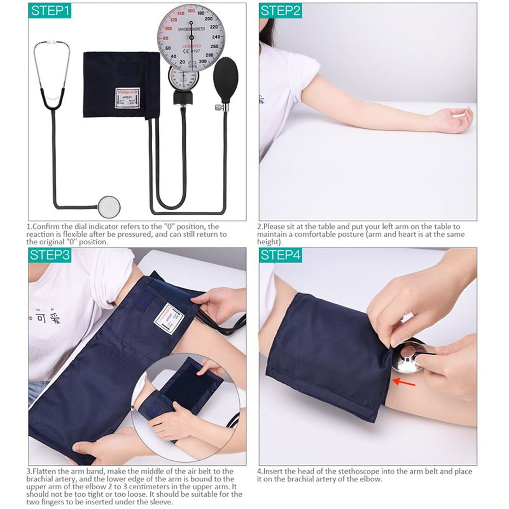 manual blood pressure monitor measure and stethoscope manual blood pressure monitor measure and stethoscope