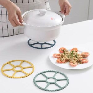 silicone heat resistant trivet mat (each)