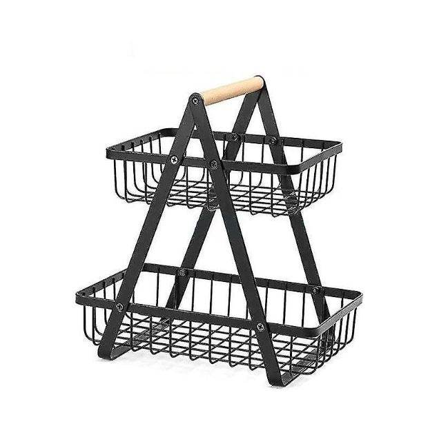 Metal Stack Rack (2 Tier) - Image 5