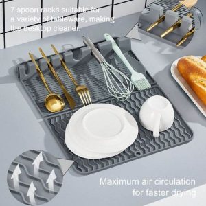 multifunctional heat resistant silicone mat