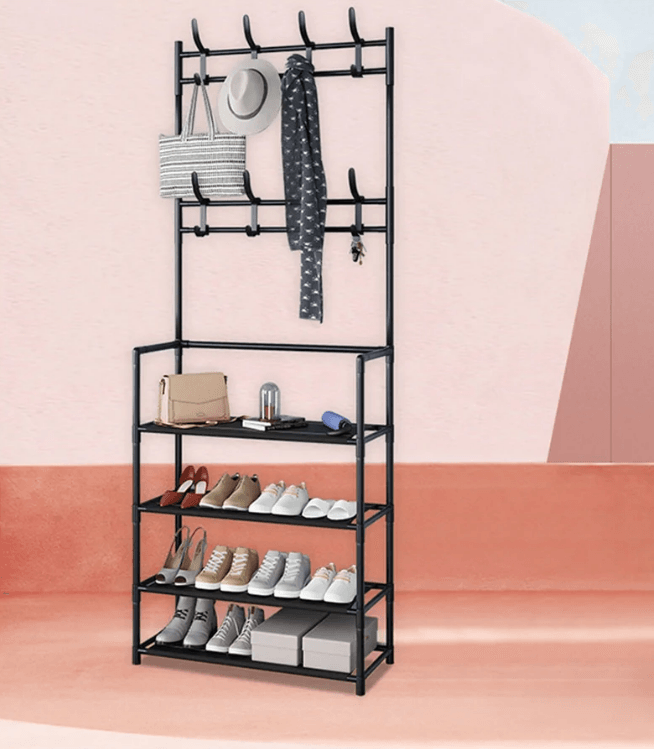 shoe and clothes rack (4 tier) shoe and clothes rack (4 tier)