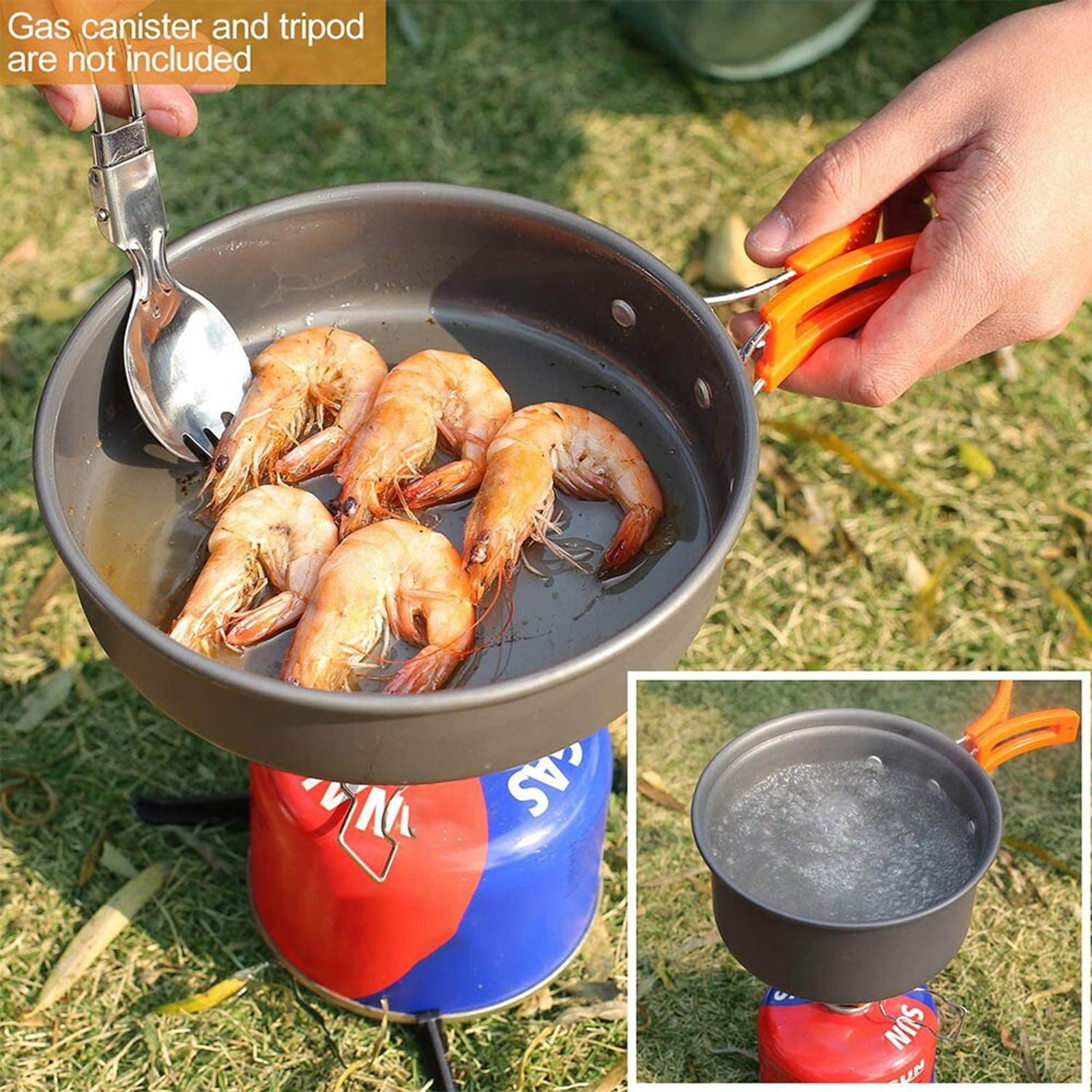 aluminum camping cookware set (2pcs) aluminum camping cookware set (2pcs)