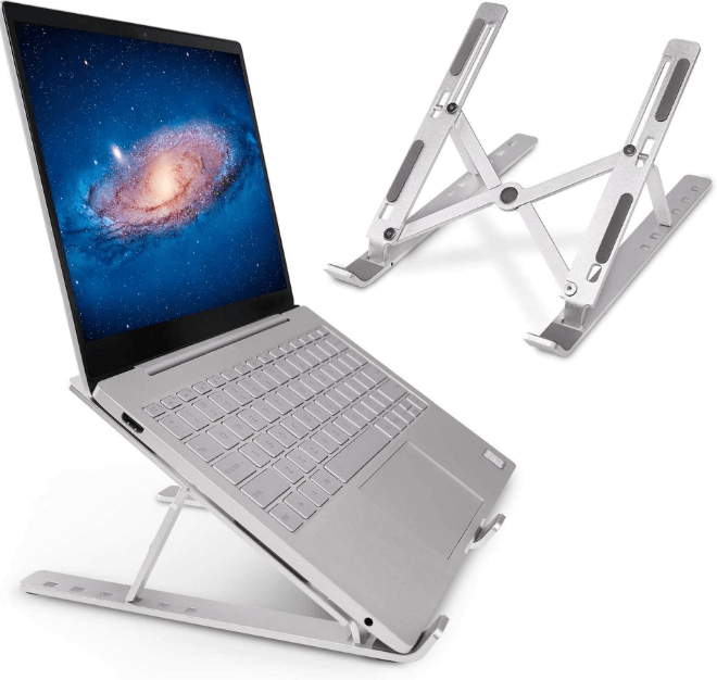 adjustable aluminium foldable notebook stand