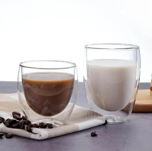 double walled glass cup (350ml)