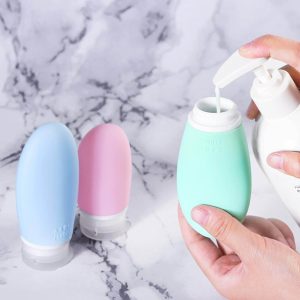 silicone travel bottle set (4 pcs)(90ml)