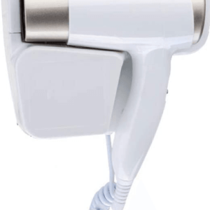 wall mounted hair dryer and plug