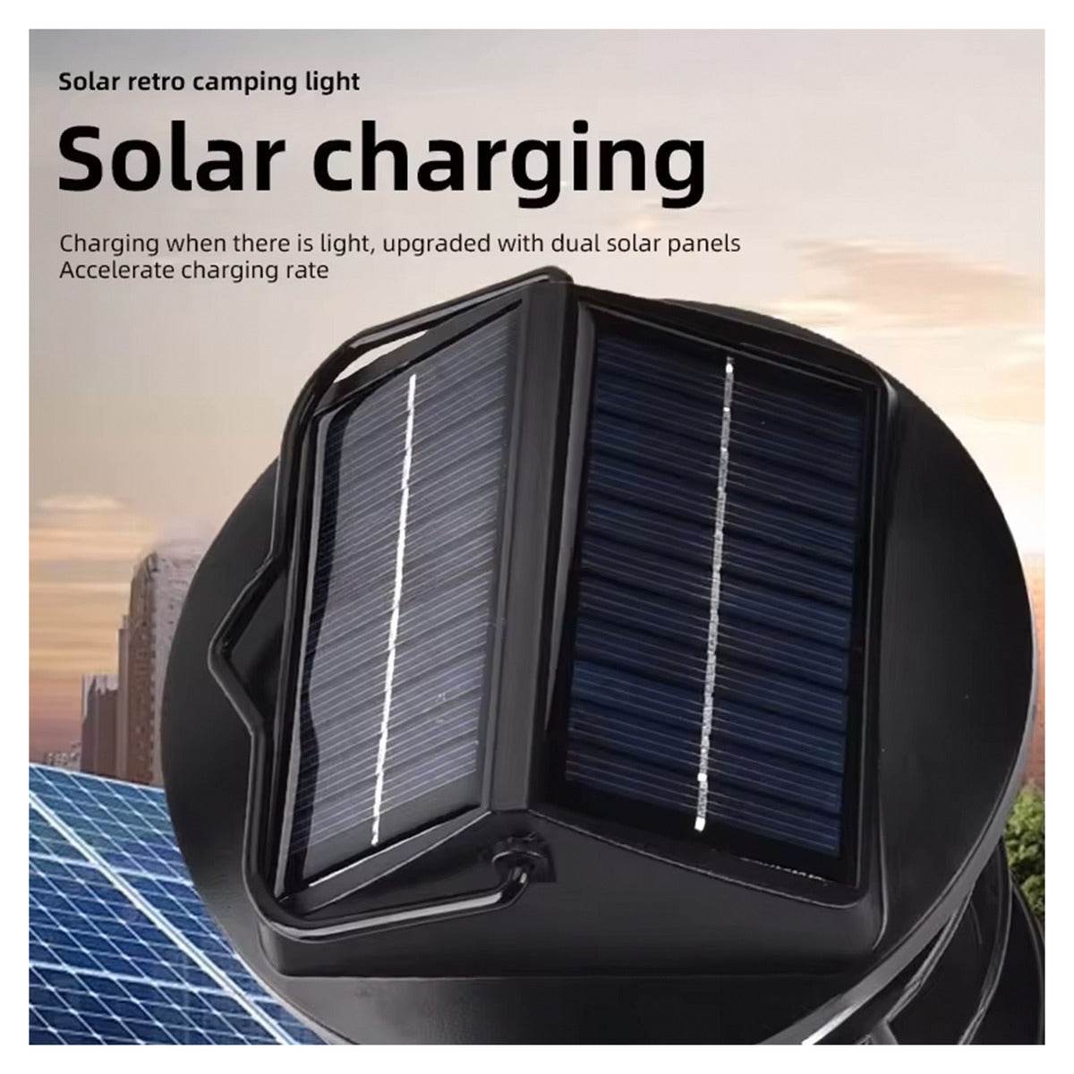 multifunction camping solar lantern