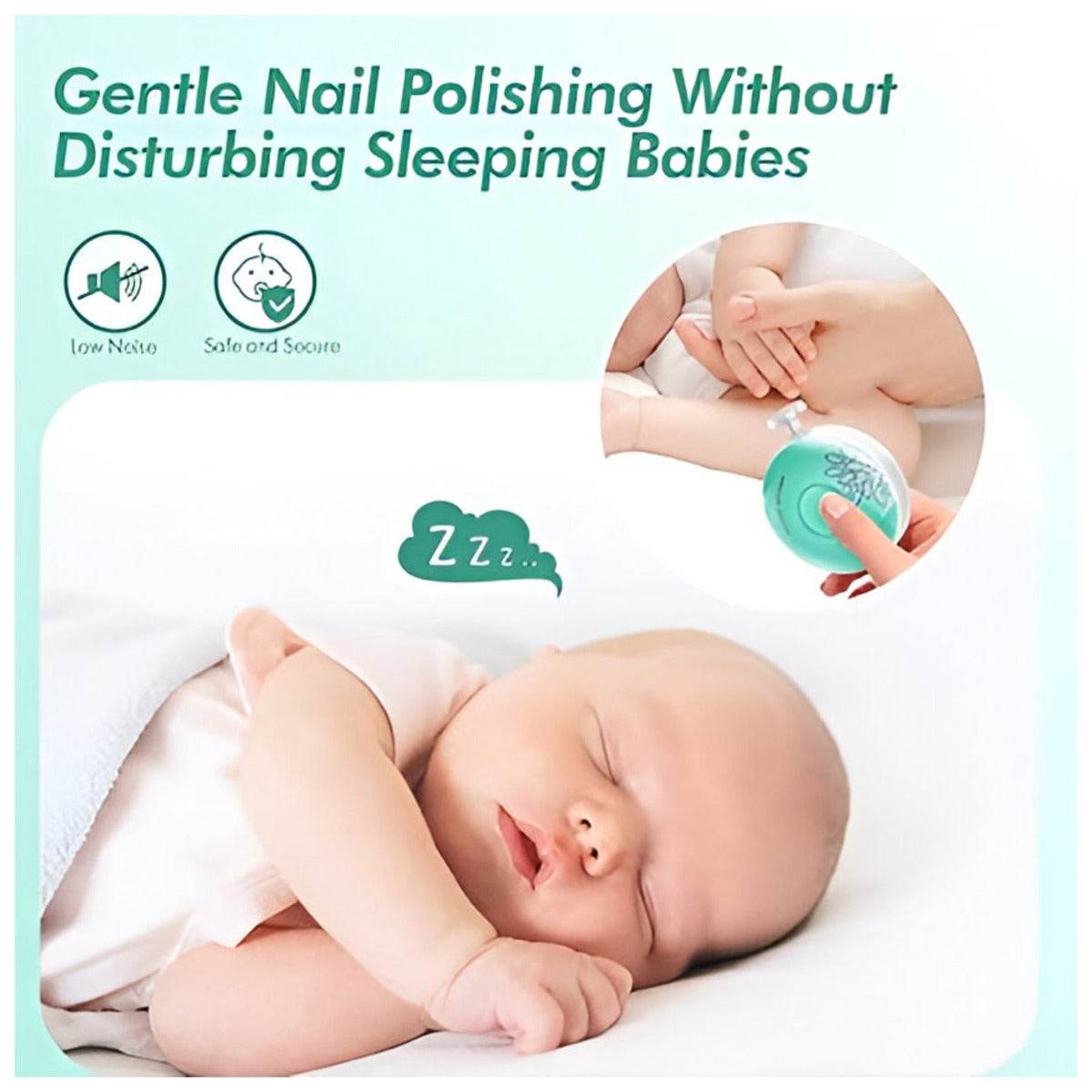 electric baby nail file (battery operated)