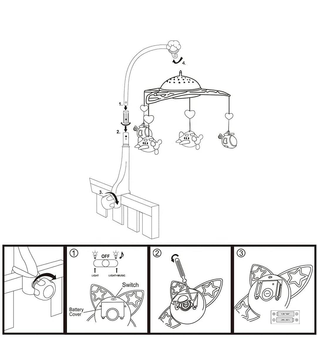 musical crib cot mobile musical crib cot mobile