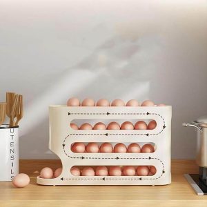 slide egg storage box (4 tier)