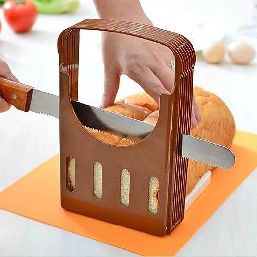 adjustable bread loaf cutting guide