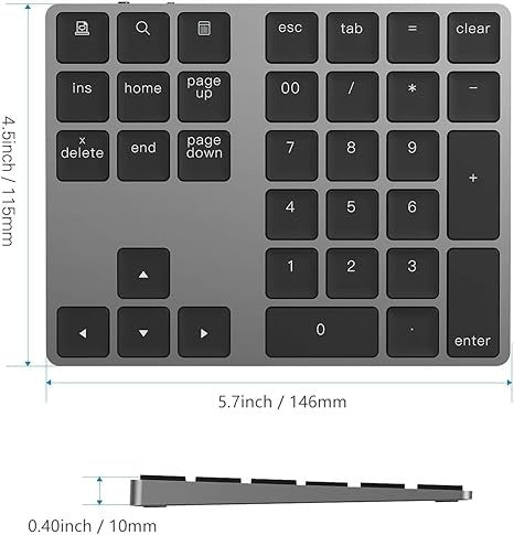 bluetooth number pad bluetooth number pad