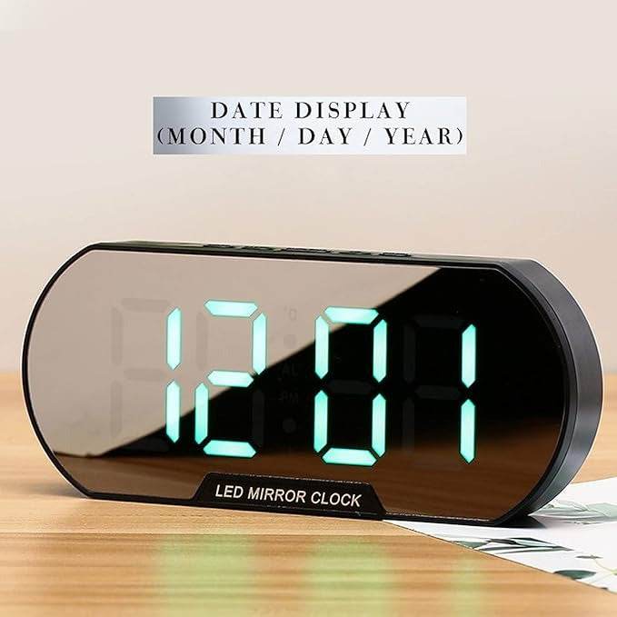 mirror function digital alarm clock mirror function digital alarm clock