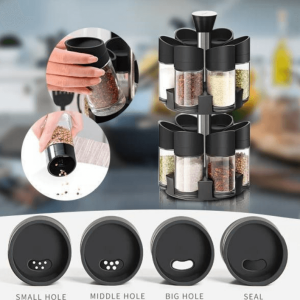 spice rack set (2 tier)(12 pcs)
