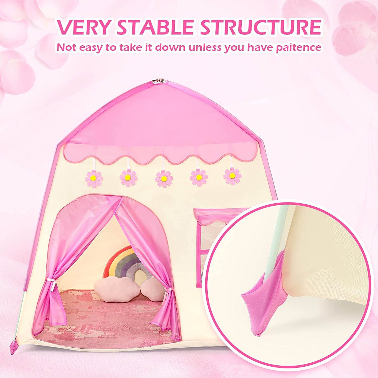 tent for girls and boys