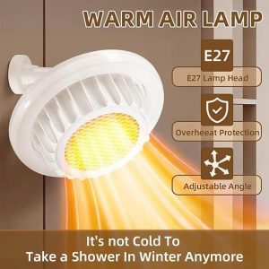 ceiling heating warm air fan