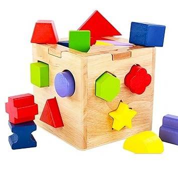 wooden shape box (15 hole) wooden shape box (15 hole)