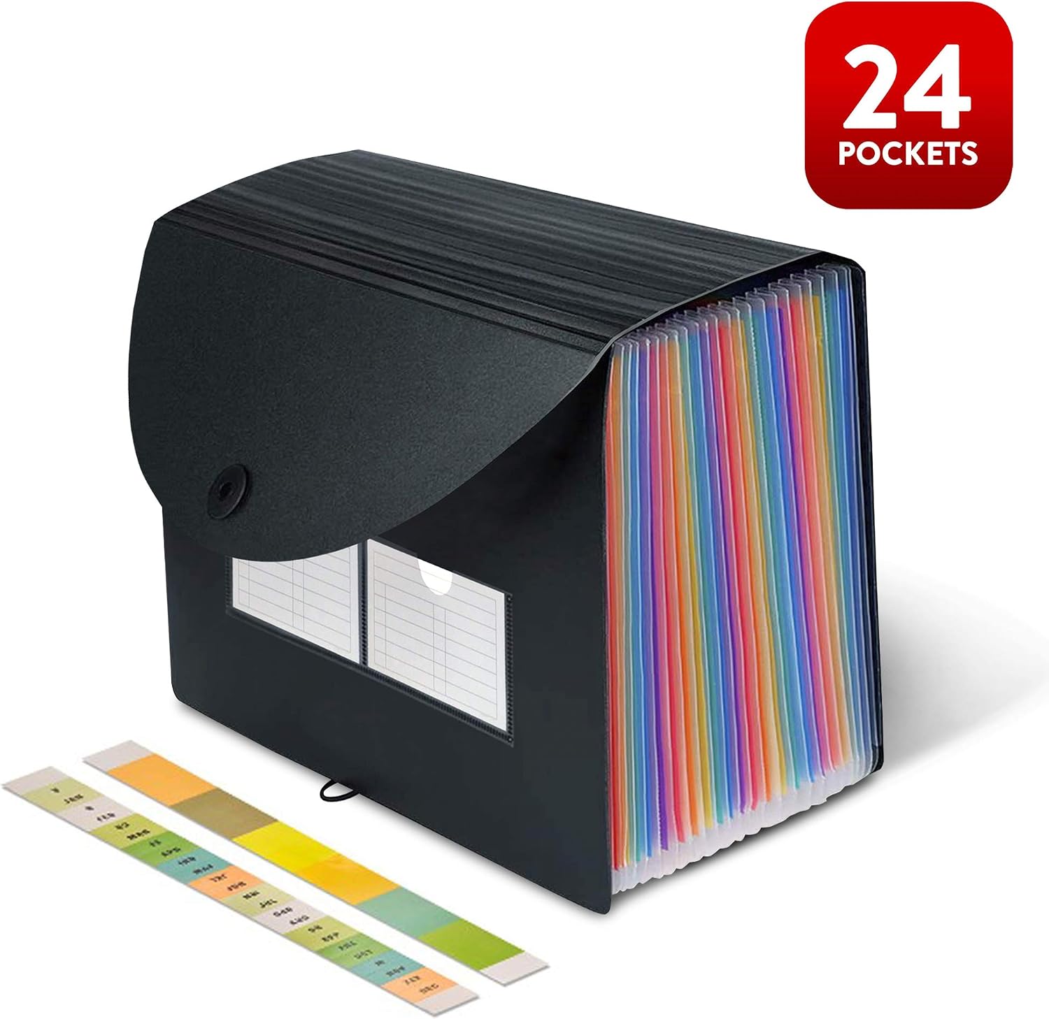 expanding file organiser (24 pockets) expanding file organiser (24 pockets)