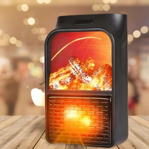 portable electric flame heater (1000w)