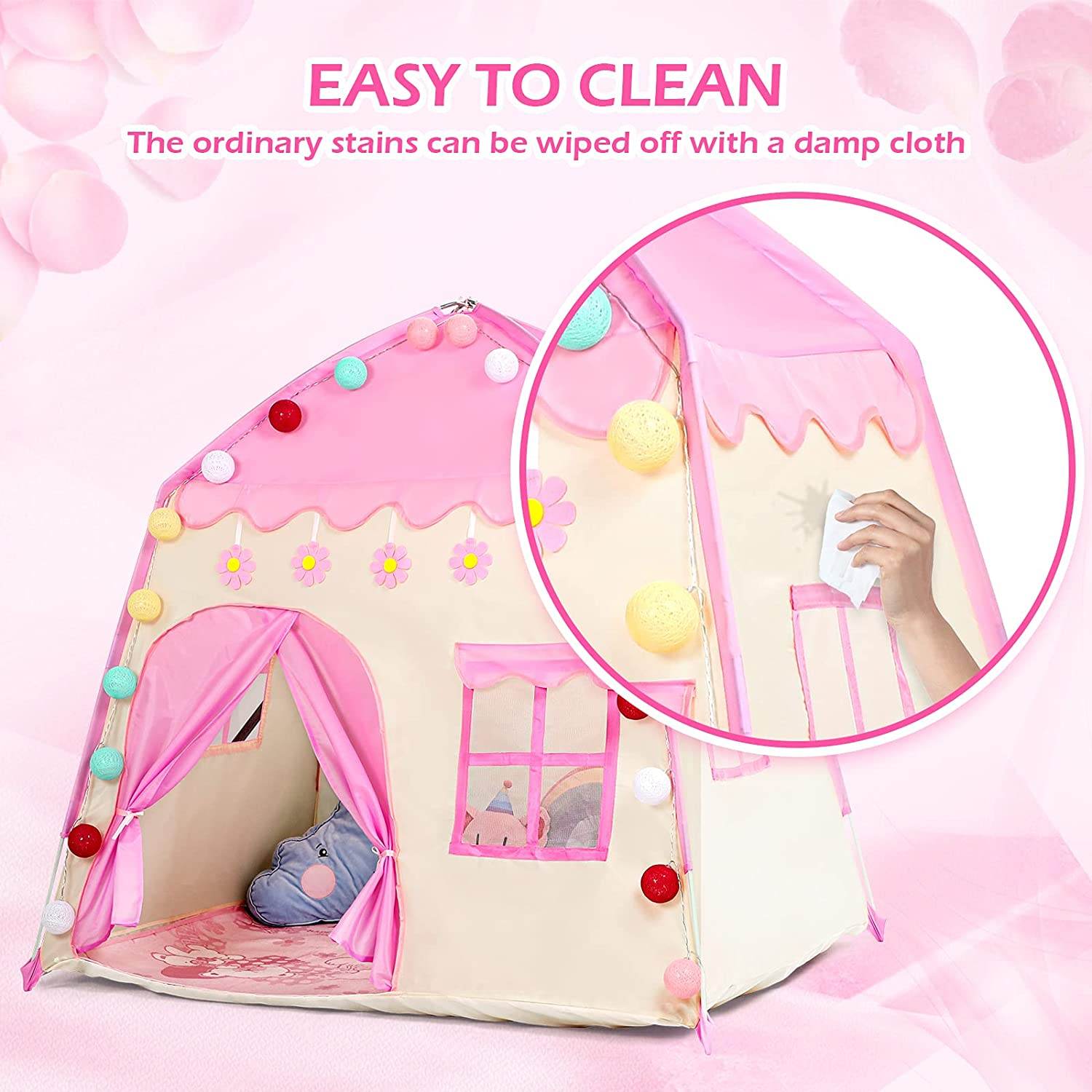 tent for girls and boys