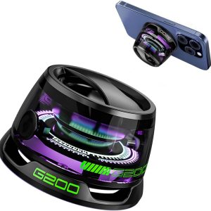 magnetic portable led speaker