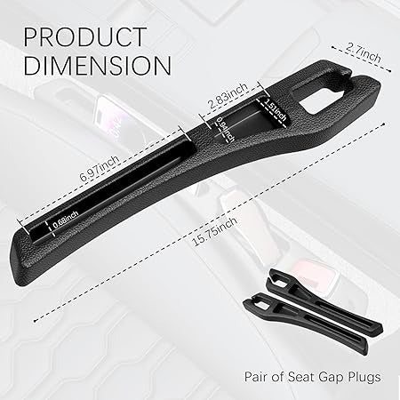 car seat gap filler organizer (2 pcs) car seat gap filler organizer (2 pcs)