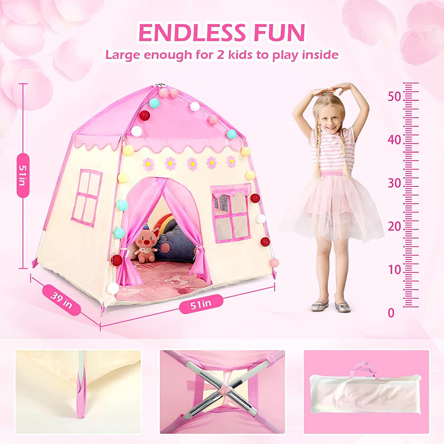 tent for girls and boys