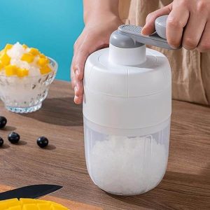 stainless steel manual ice crusher