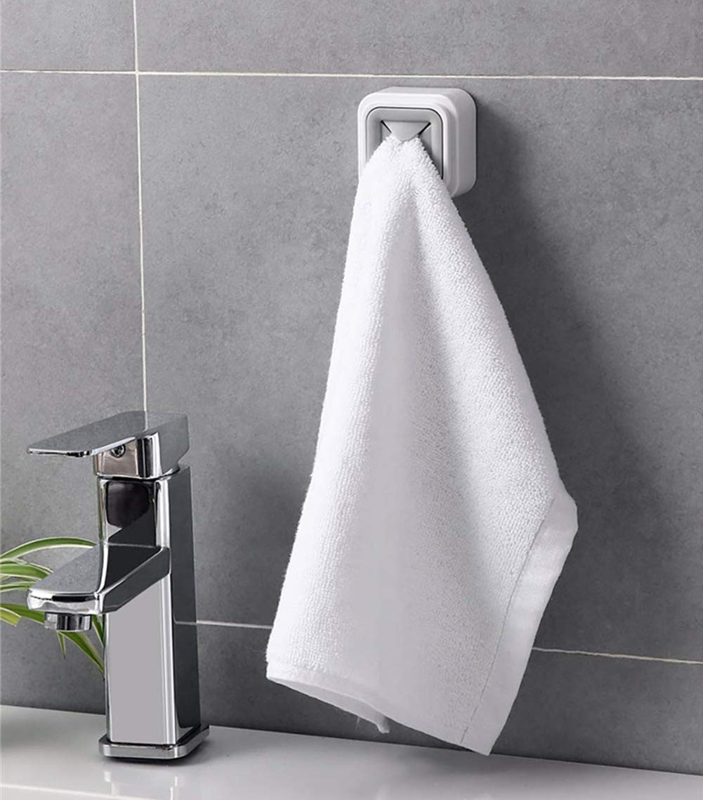 self adhesive wall mount square towel holder (6pcs) self adhesive wall mount square towel holder (6pcs)