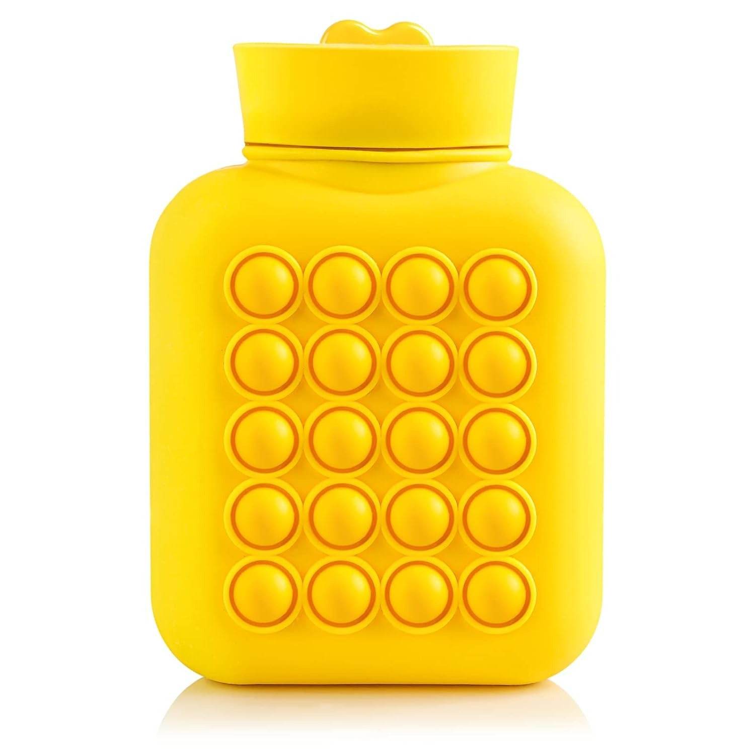 Hot And Cold Compress Water Bottle Pop-It Bag (500ml)(Yellow) Hot And Cold Compress Water Bottle Pop-It Bag (500ml)(Yellow) - Image 4