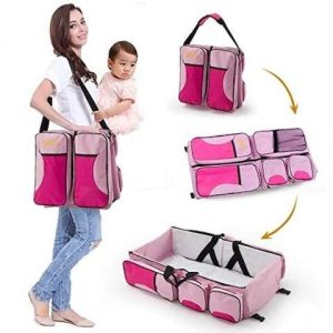 3in1 multifunctional baby travel bed and bag