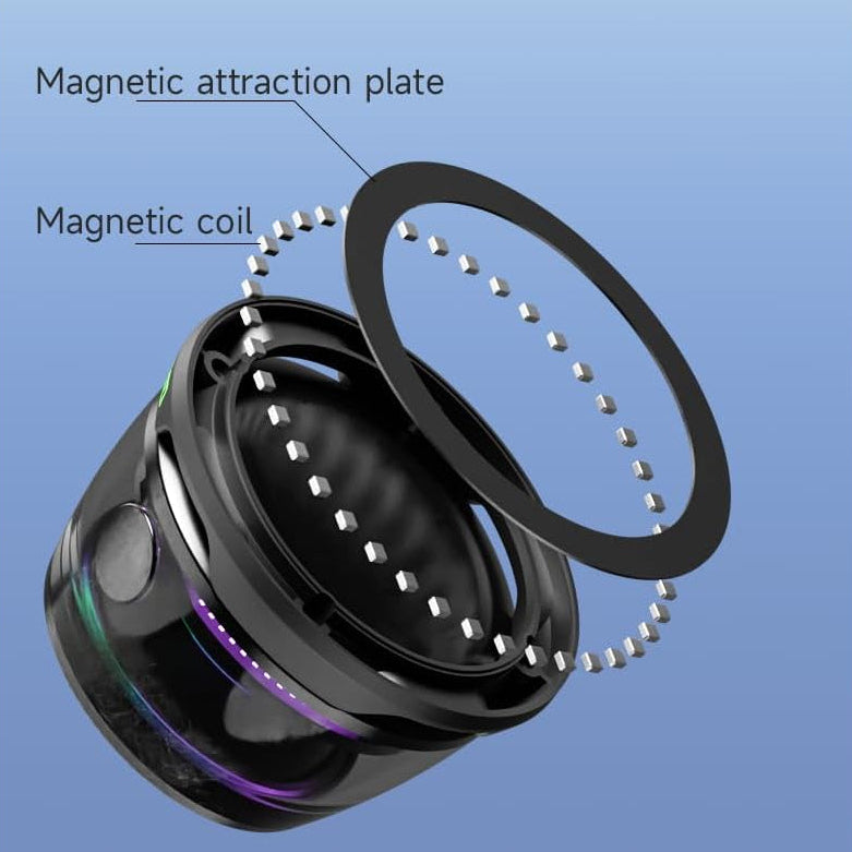 magnetic portable led speaker