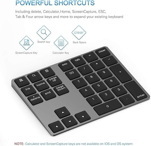bluetooth number pad bluetooth number pad
