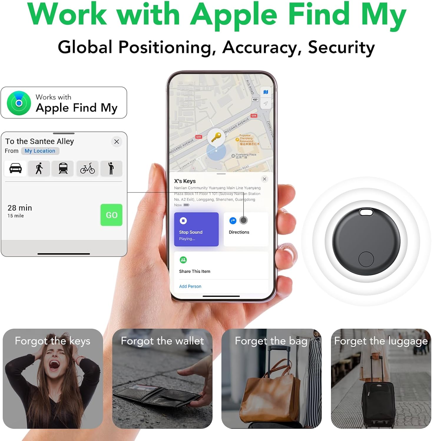 findergo smart anti‑loss tracker (iphone only) findergo smart anti‑loss tracker (iphone only)