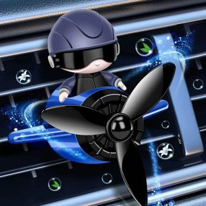 solar pilot car rotating air freshener