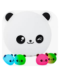 squishy bear clap night light